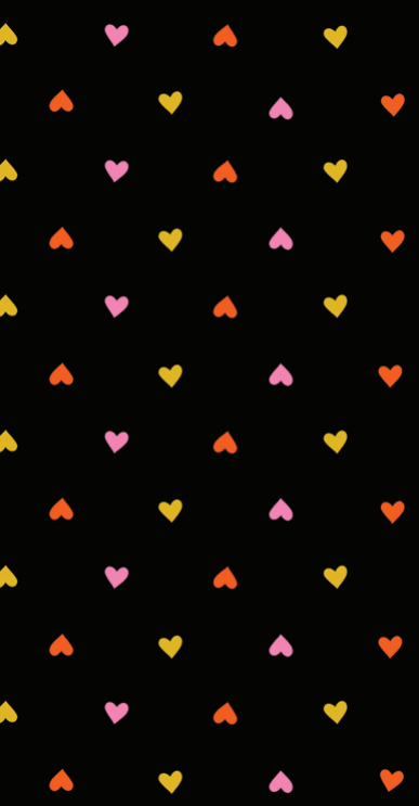 Trinketry Hearts (Black) RS0091 36 - by Melody Miller- Ruby Star Society