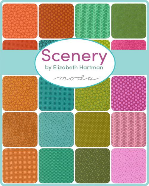 Scenery Jelly Roll by Elizabeth Hartman for Moda