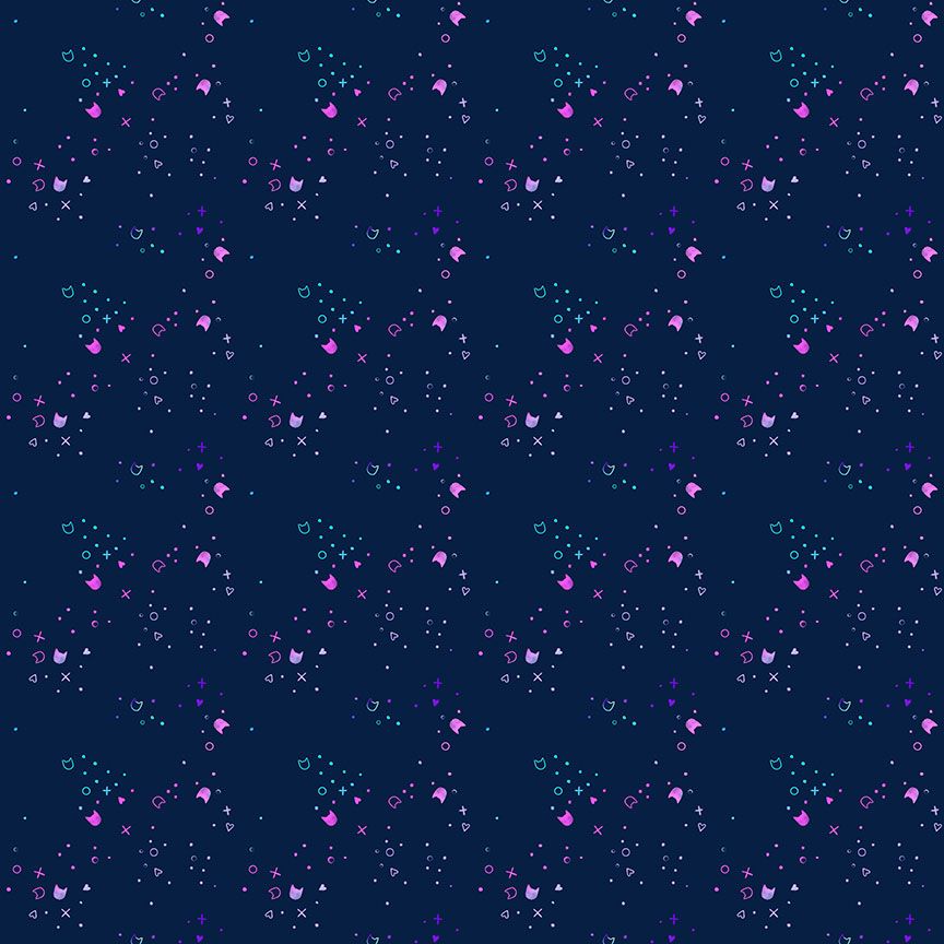 Kitty Litter Space 108" Wide Back by Pammie Jane for Dear Stella