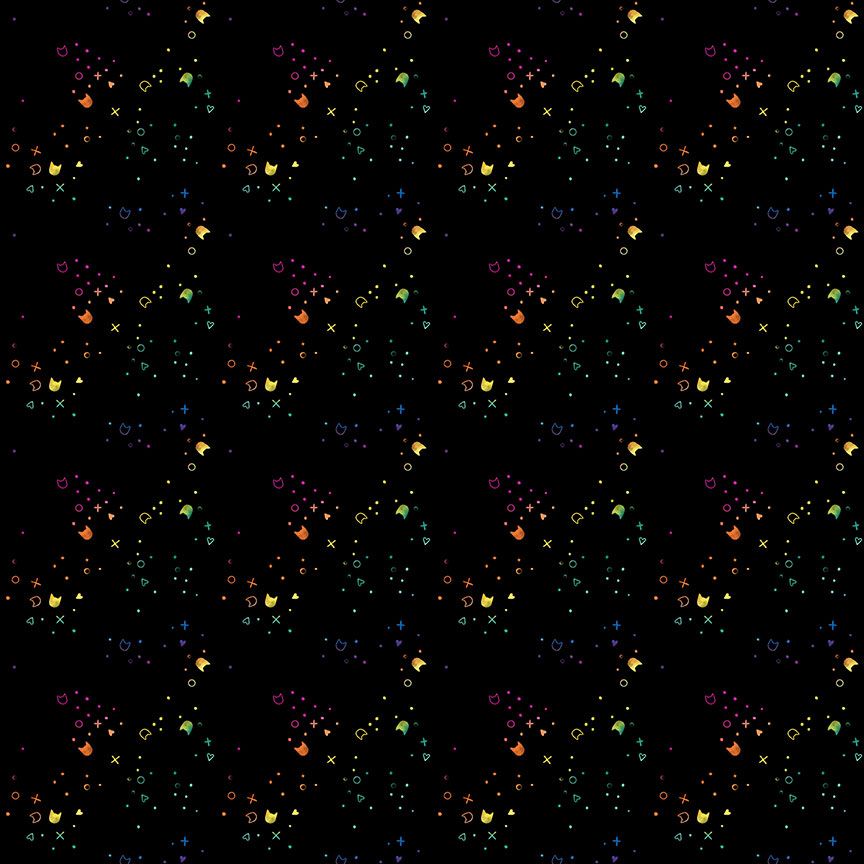 Kitty Litter Laser 108" Wide Back by Pammie Jane for Dear Stella