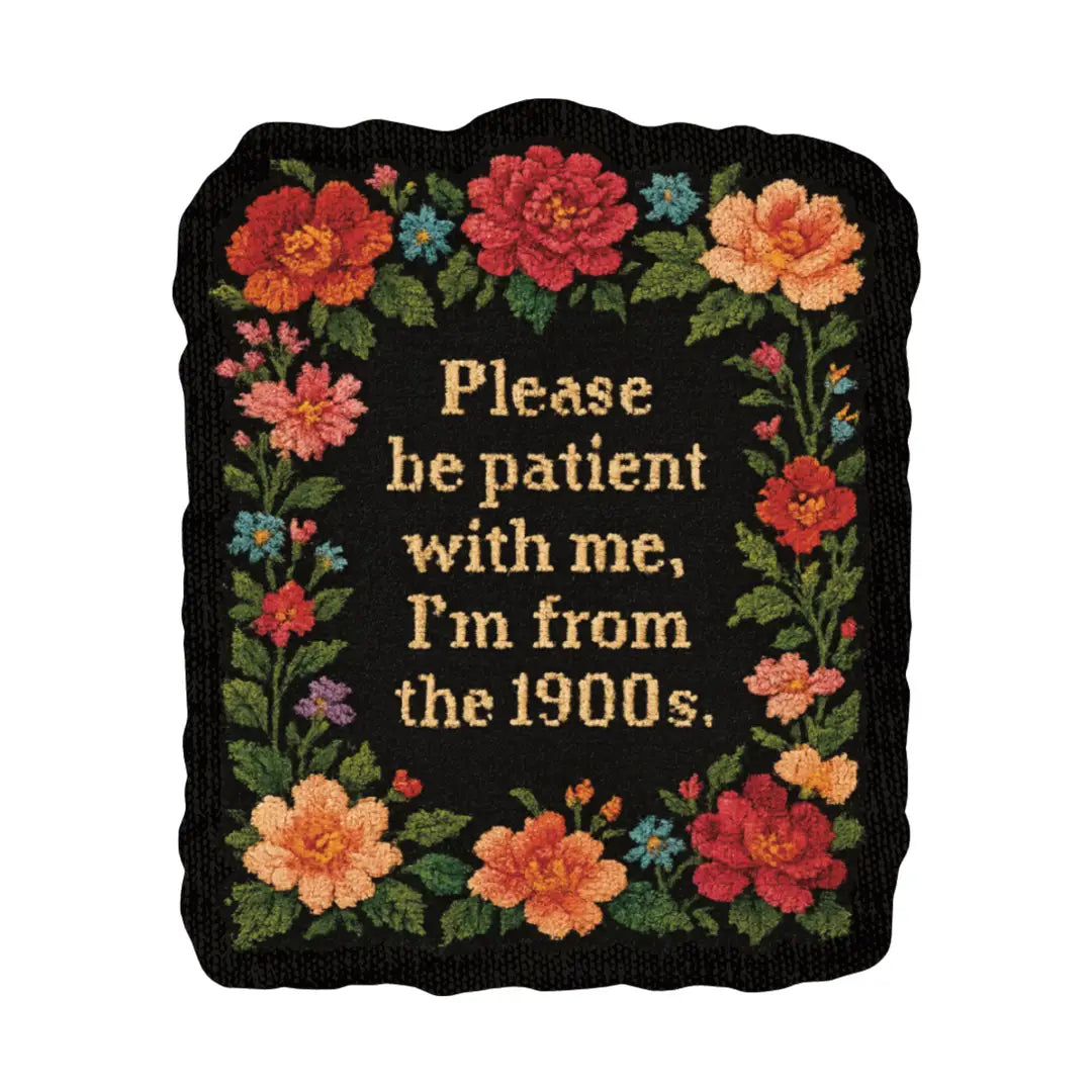 I'm From the 1900s Sticker by Juju and Moxie