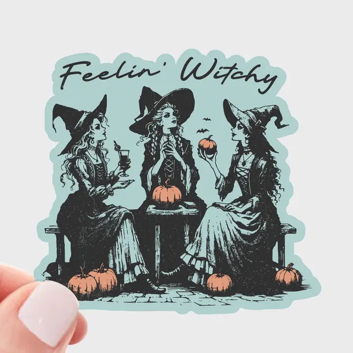 Feelin' Witchy Sticker by Yarnival