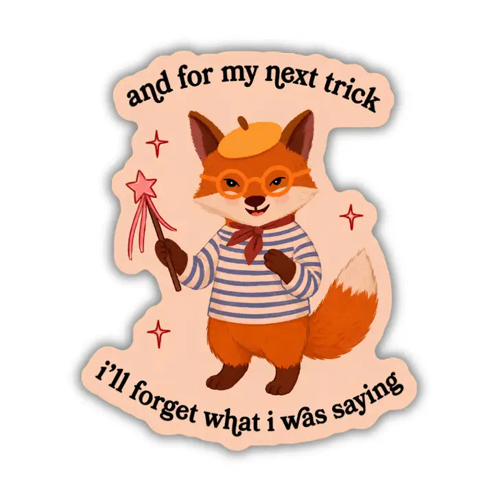 For My Next Trick Sticker by Inviting Affairs