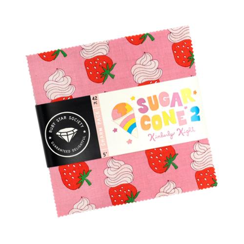 PREORDER: Sugar Cone 2 Charm Pack by Kim Kight for Ruby Star