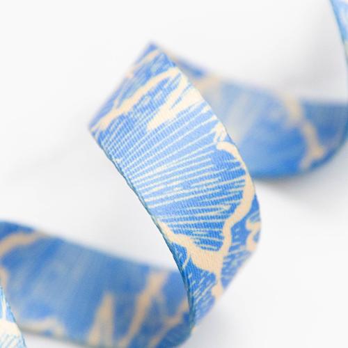 1" Gingko Leaves Webbing by Sarah Watts for Stitch Supply Co