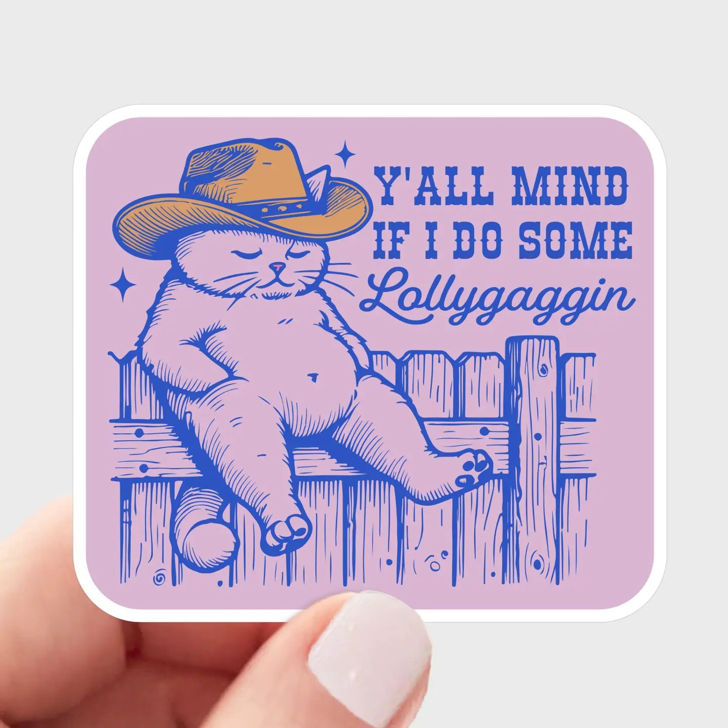Lollygaggin - Sticker by Yarnival