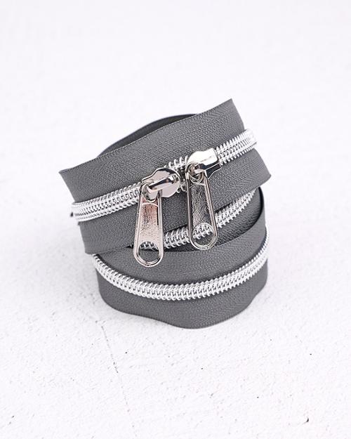 30" Zipper Moonstone by Renaissance Ribbons