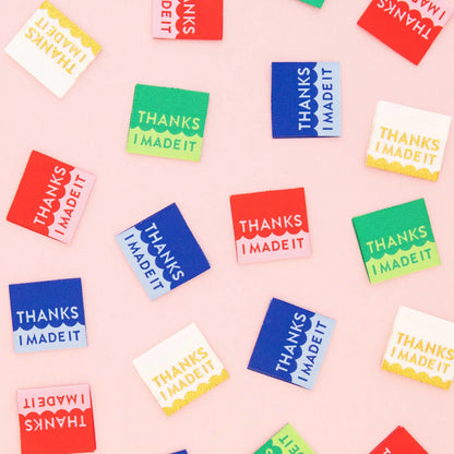 Thanks I Made it Holiday - Sew In Labels by Sarah Hearts