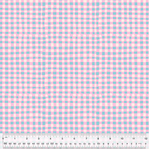 Checkers 53476-6 Lilac - Country Mouse - by Heather Ross - Windham