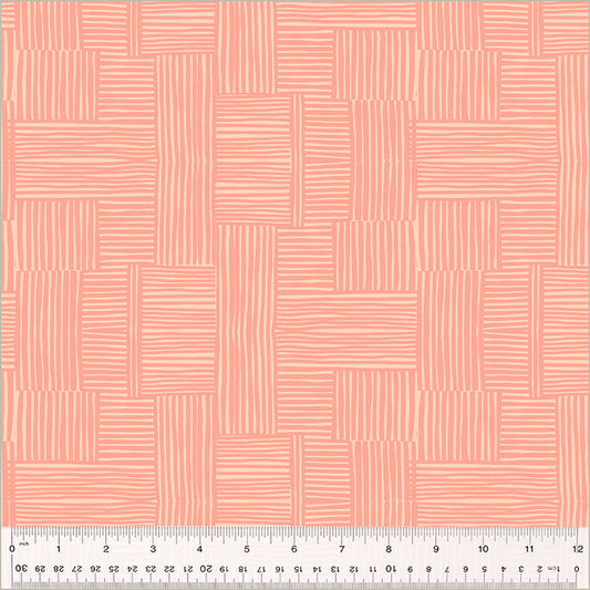 Ruby and Bee Blenders by Heather Ross Woven Shell/Peachy - 54416-21