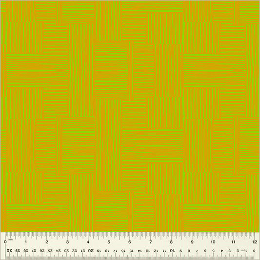Ruby and Bee Blenders by Heather Ross Woven Avocado/Turmeric - 54416-23