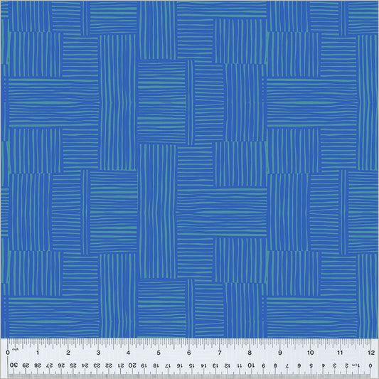 Ruby and Bee Blenders by Heather Ross Woven Pool/Majorelle - 54416-25