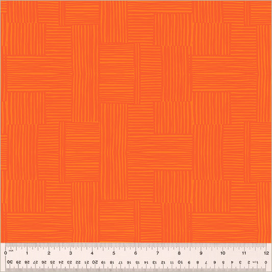 Ruby and Bee Blenders by Heather Ross Woven Marigold/Mandarin - 54416-27