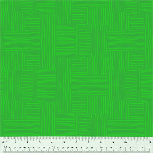 Ruby and Bee Blenders by Heather Ross Woven Pasture/Evergreen - 54416-28