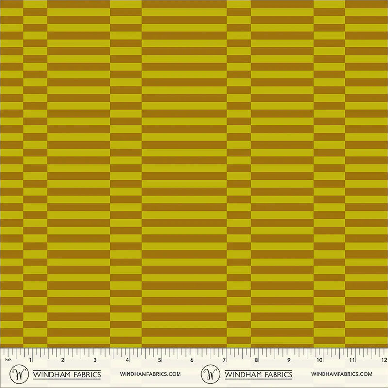 PREORDER: Annabel's Blenders - Broken Stripe 55379-4 Bronze Plus by Annabel Wrigley for Windham Fabrics