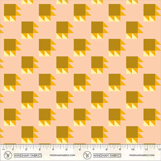 PREORDER: Annabel's Blenders - Bear Paw 55380-3 Soft Gold by Annabel Wrigley for Windham Fabrics