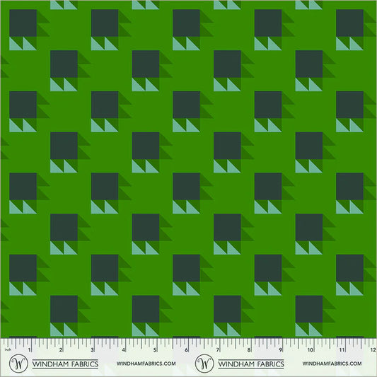 PREORDER: Annabel's Blenders - Bear Paw 55380-5 Grass Green by Annabel Wrigley for Windham Fabrics