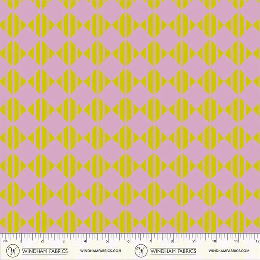 PREORDER: Annabel's Blenders - Checker 55382-17 Limelight by Annabel Wrigley for Windham Fabrics