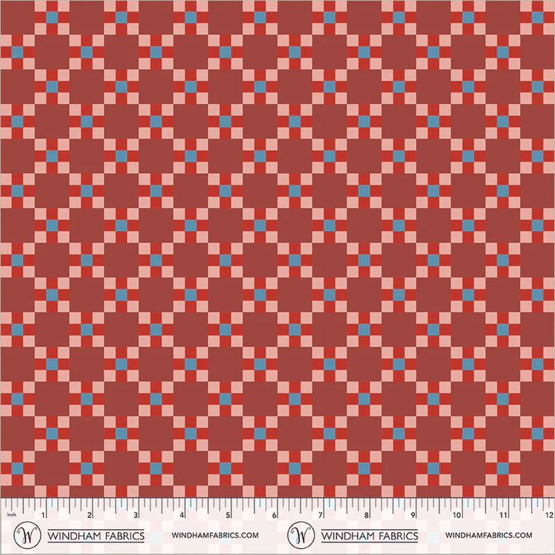 PREORDER: Annabel's Blenders - Picnic 55383-14 Adobe by Annabel Wrigley for Windham Fabrics