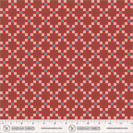 PREORDER: Annabel's Blenders - Picnic 55383-14 Adobe by Annabel Wrigley for Windham Fabrics