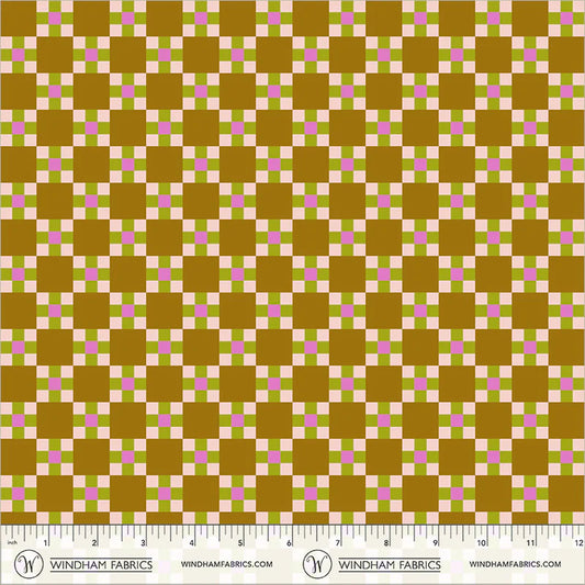 PREORDER: Annabel's Blenders - Picnic 55383-4 Bronze Plus by Annabel Wrigley for Windham Fabrics