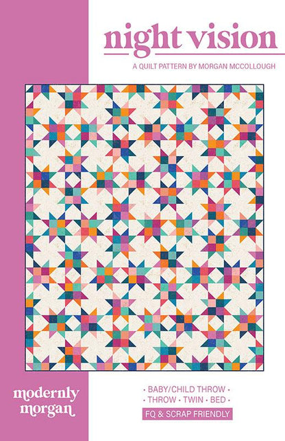 Night Vision Paper Pattern by Modernly Morgan