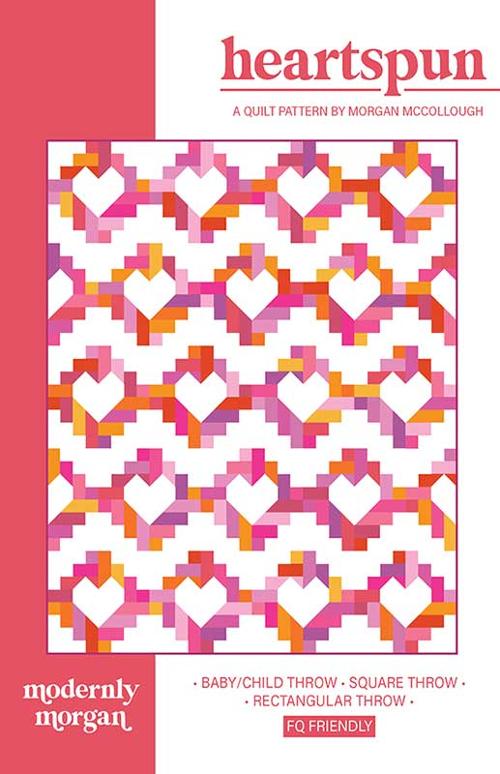Heartspun paper pattern by Modernly Morgan