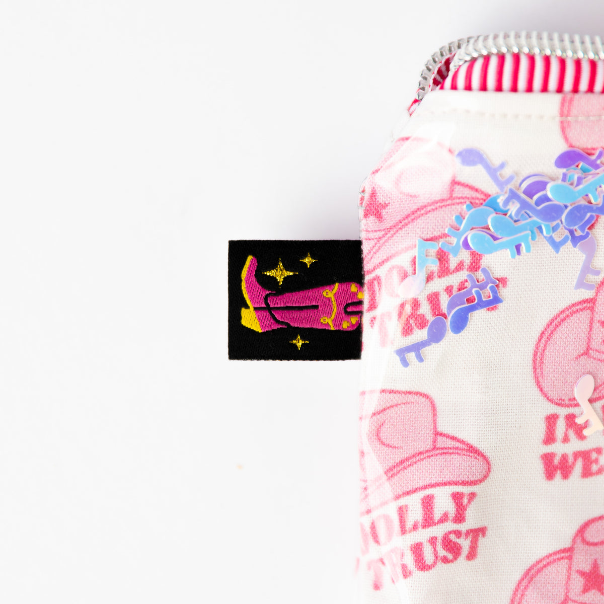 DESTASH: In Dolly We Trust Pouch (Already Made)