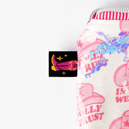 DESTASH: In Dolly We Trust Pouch (Already Made)