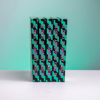 Kylie & the Machine 12 Day Sweary Label Advent Calendar