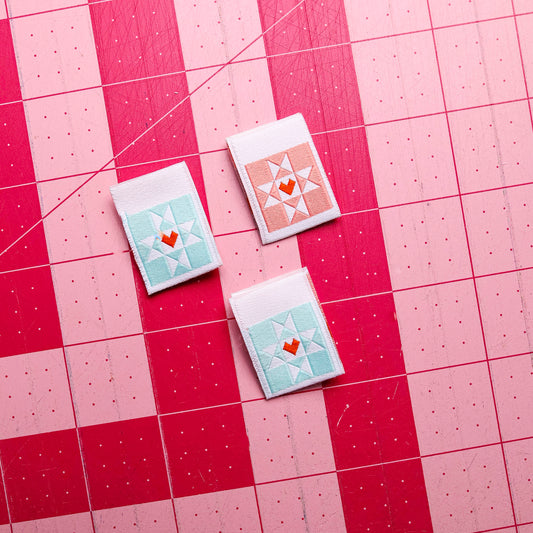Reversible Star Premium Designer Labels by Kati Cupcake