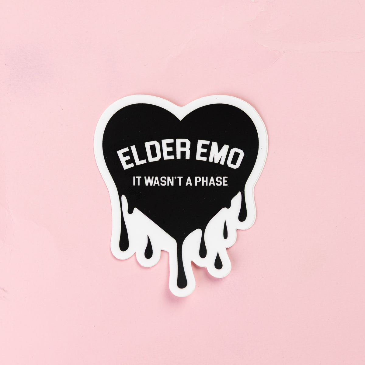 Elder Emo Sticker by Juju and Moxie