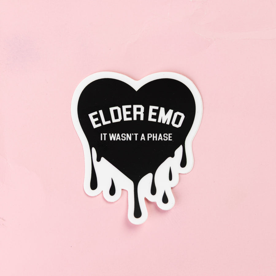 Elder Emo Sticker by Juju and Moxie