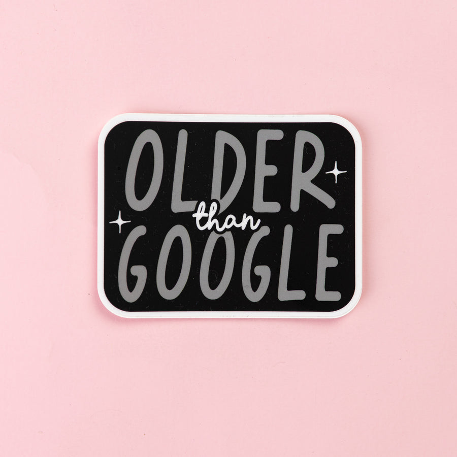 Older Than Google - Sticker by Yarnival Stickers