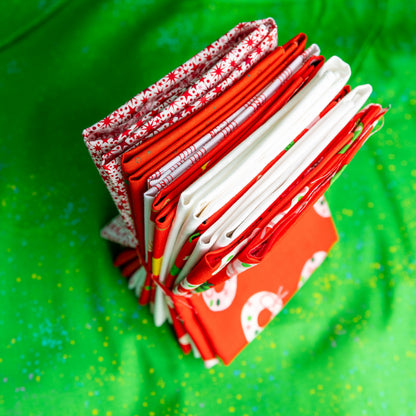 Candy Cane 8pc Fat Quarter Bundle