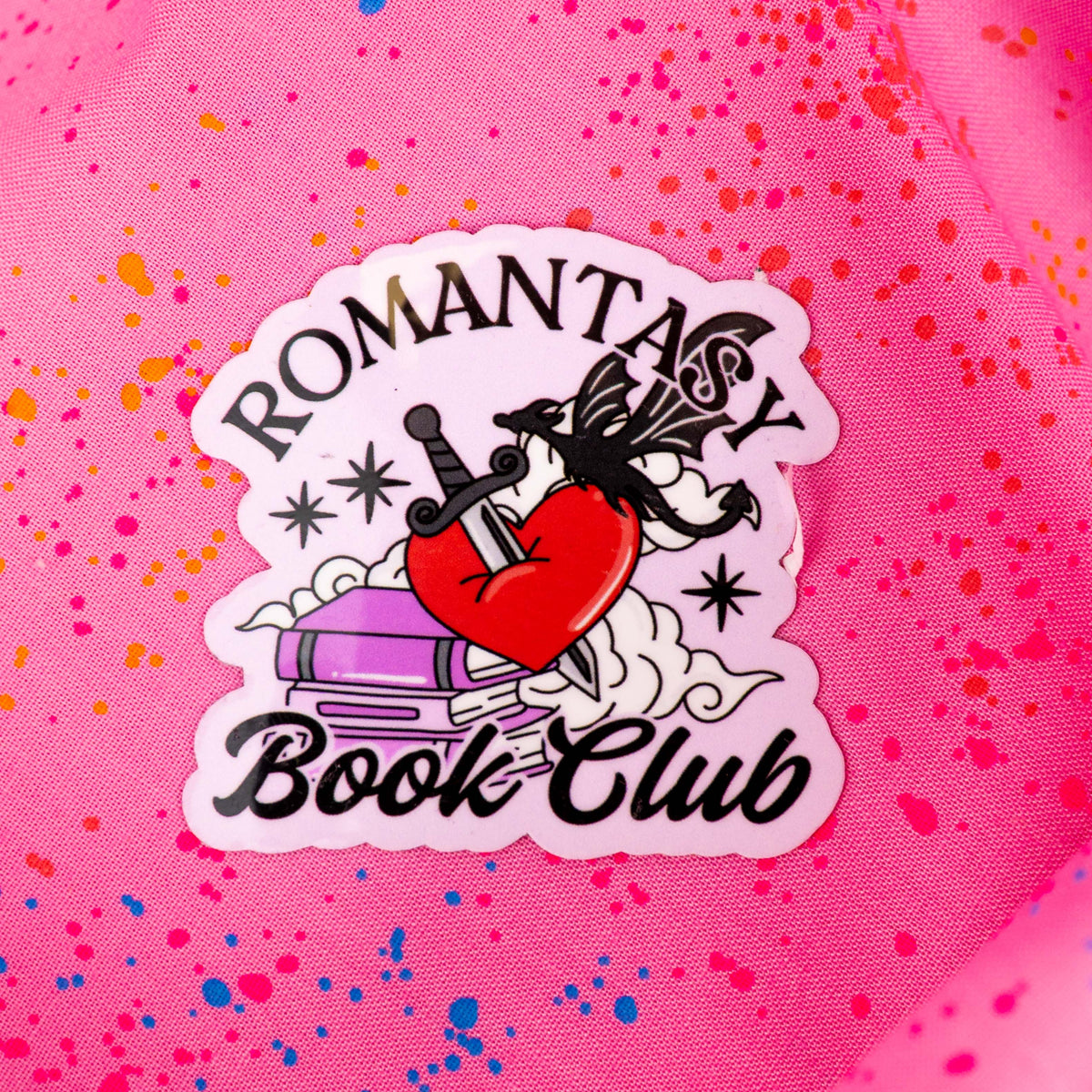 Romantasy Book Club Sticker by 256 Craft Co