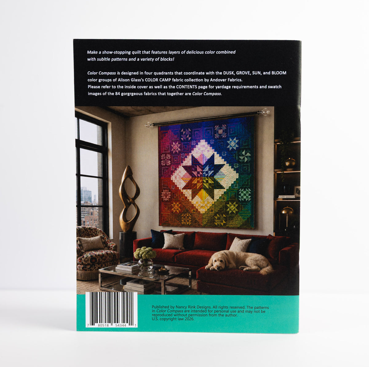 Color Compass Quilt Kit