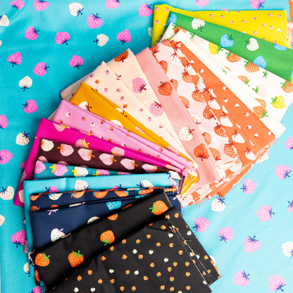 Full 20 pc. Strawberry Half Yard Bundle by Kimberly Kight
