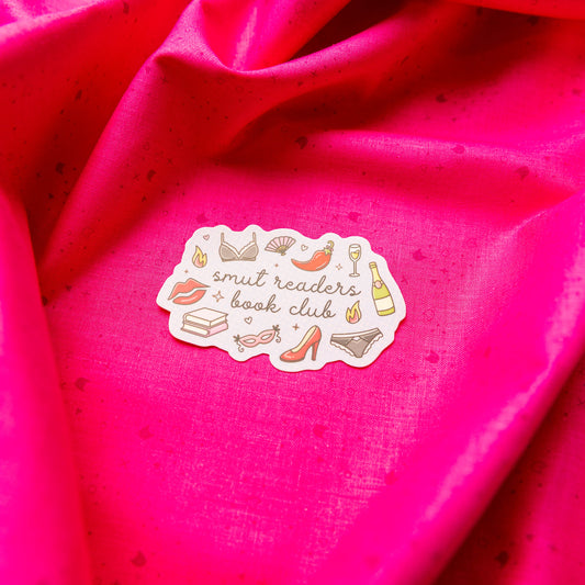 Smut Readers Book Club Sticker by Juju and Moxie