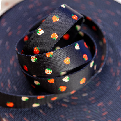 1" Strawberry Webbing by Stitch Supply Co