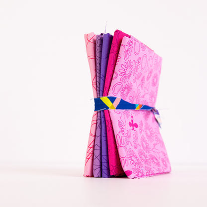 Princess Donut 5 Piece Fat Quarter Bundle