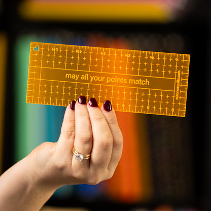 Neon 6.5" Rulers by Cut Once Quilts