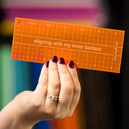 Neon 6.5" Rulers by Cut Once Quilts
