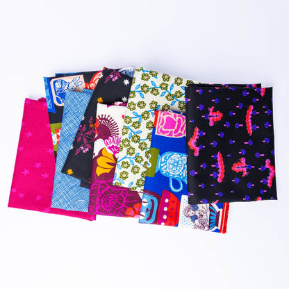 Down the Rabbitthole 8pc Fat Quarter Bundle