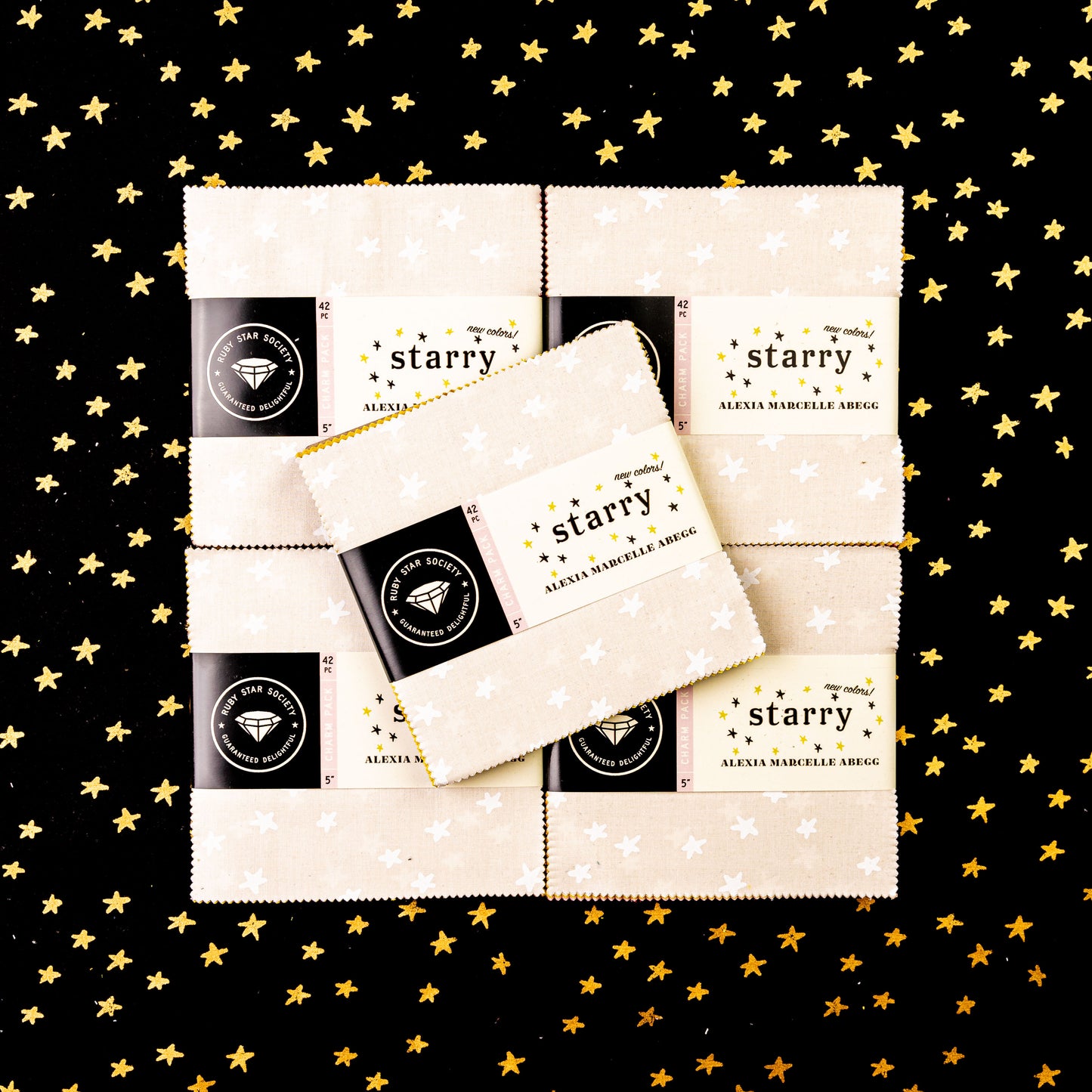 Starry New Charm Pack RS4109PPN by Alexia Abegg