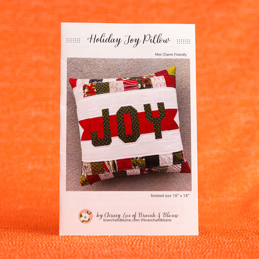 Holiday Joy Pillow Pattern