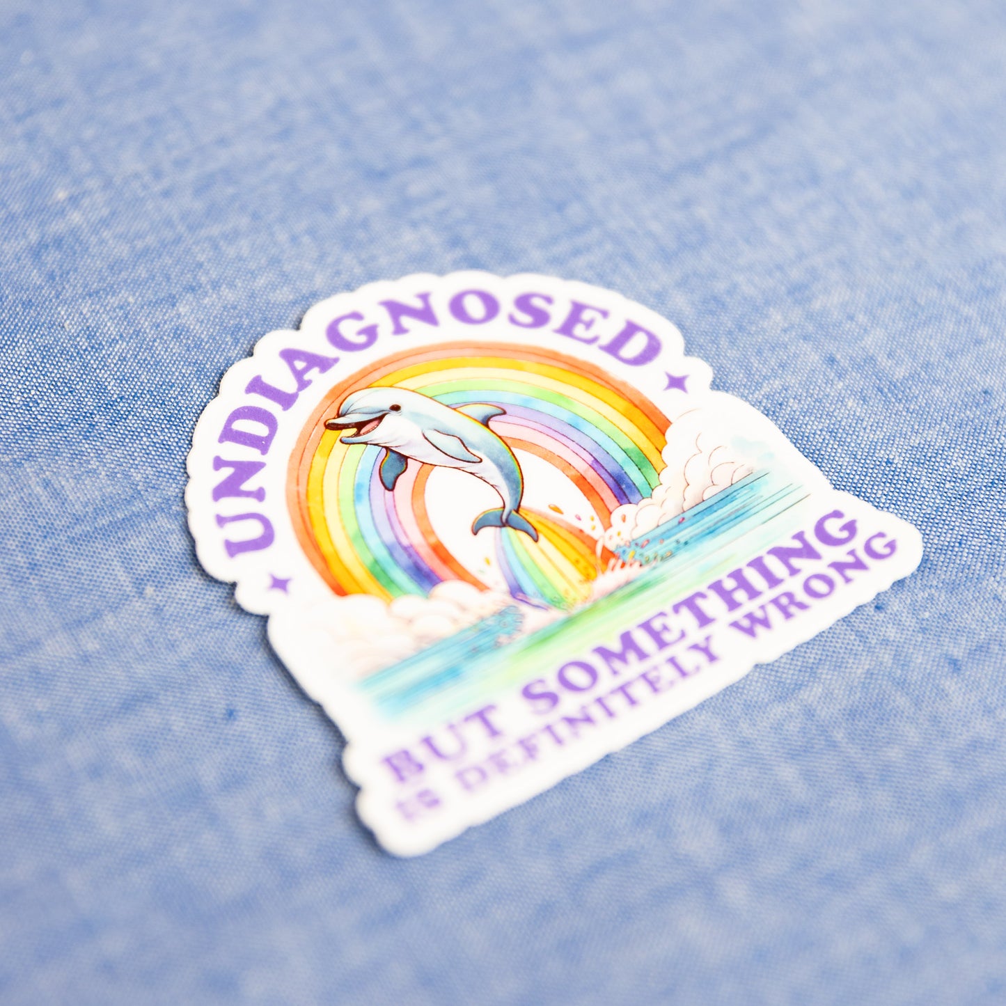 Undiagnosed - Sticker by Yarnival Stickers