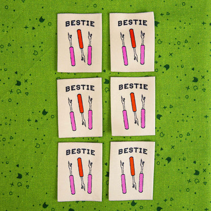 Bestie Seam Ripper Large Garment Labels by Matchy Matchy