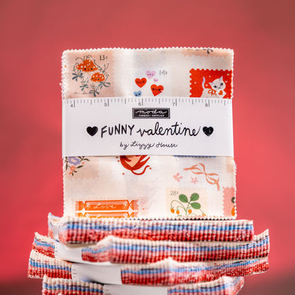 Funny Valentine Charm Pack 37140PP by Lizzy House