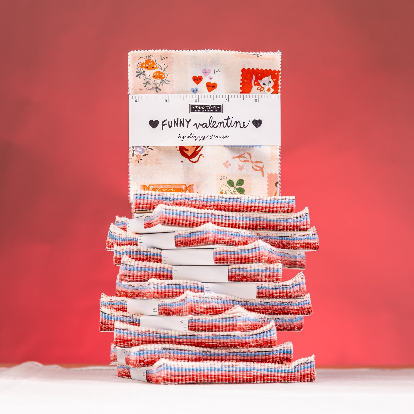 Funny Valentine Charm Pack 37140PP by Lizzy House